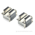 DVI デュアルポート コネクタ メス ライトアングル DIP